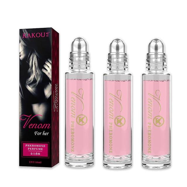 2pcs Pheromone Intimate Partner Perfume Attract Girl Men&women Roll On Fragrance 3pcs on Productcaster.