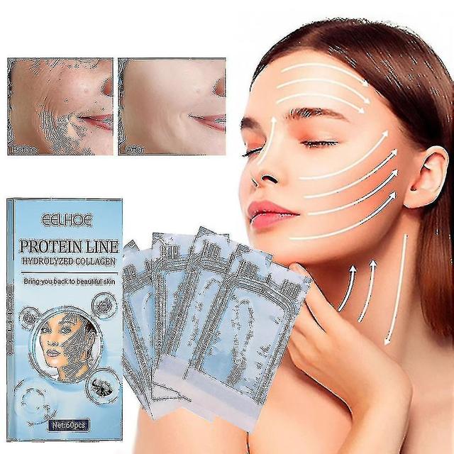 Remplisseur de visage Absorbable Collagène Protéine Fil Lifting Du Visage Dodu Soie Fibroin Line Hot60pcs / set on Productcaster.