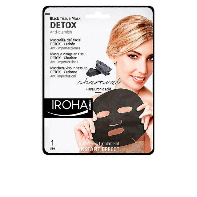 Iroha nature detox máscara de tecido preto 1 unidade on Productcaster.