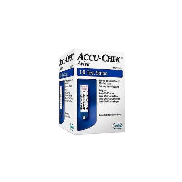 Roche accu chek aviva 10 units on Productcaster.