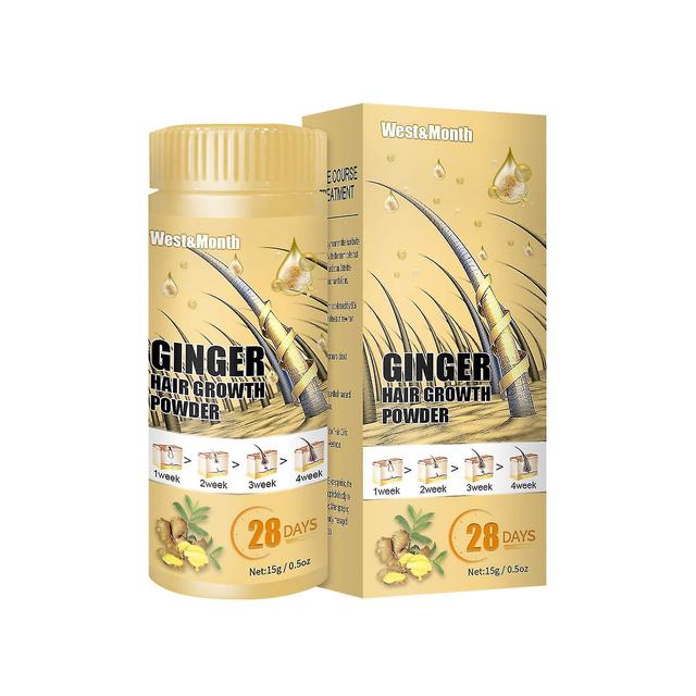 Ginger Hair Care Powder Nourishing Nutrition Strong Anti-breakage Hair Ginger Extract Hair Care Hair Growth Ginger Powder Scalp on Productcaster.