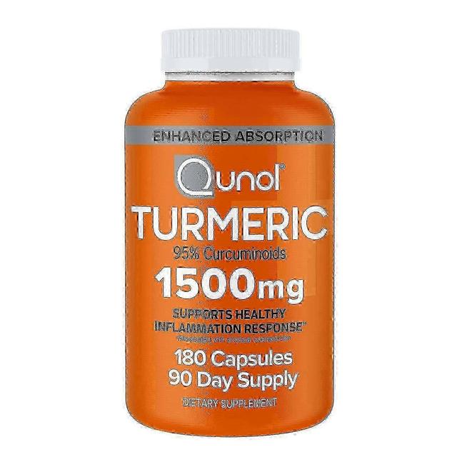 Qunol turmeric, 1500 mg, capsules, 180 ea on Productcaster.