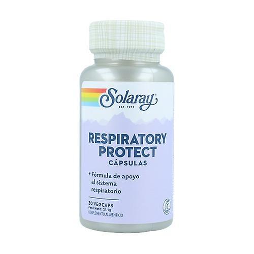 Solaray Respiratory Protect - Respiratory system 30 vegetable capsules on Productcaster.