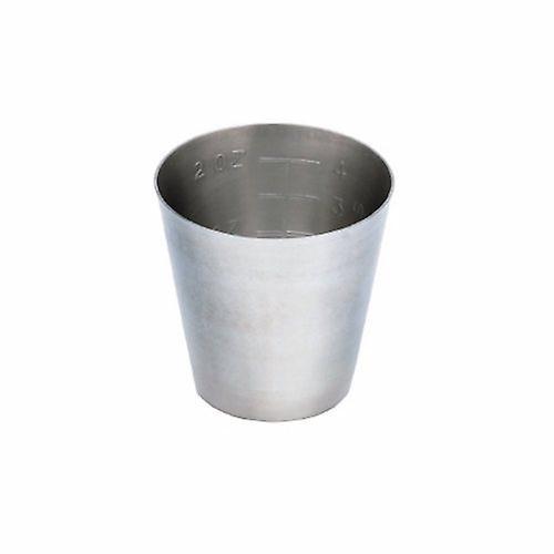 McKesson Graduated Medicine Cup Argent 2 oz. Silver Stainless Steel Reusable, Count of 1 (Pack of 1) on Productcaster.