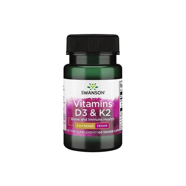 Swanson vitamin k2&d3 (60 capsules) 7437 on Productcaster.