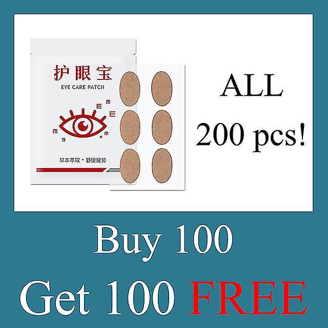 Fast Myopia Treatment Herbal Eye Patch 30days Acupoint Therapy Rapid Cure Astigmatism Improve Eyesight Quick Relieve Eye Fatigue 200 pcs on Productcaster.