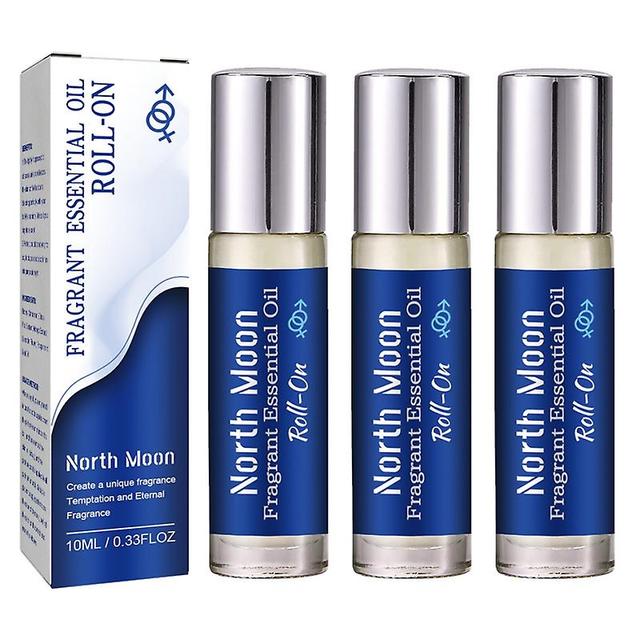 3pcs Roll-on Pheromone Infused Essential Oil Perfume Cologne Unisex For Men & Women on Productcaster.