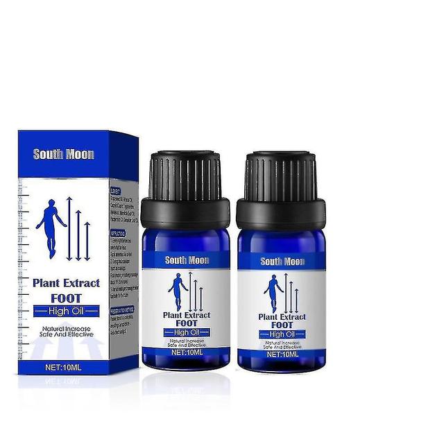 Smtclv 1-3pcs Height Growth Oil Height Increase Essential Oil Without Stimulation Foot Relaxion Organic Formula To Grow Taller 2pcs on Productcaster.