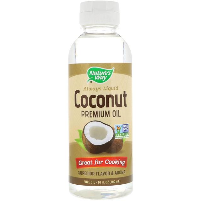 Nature's Way, Liquid Coconut Premium Oil, 10 fl oz (300 ml) on Productcaster.