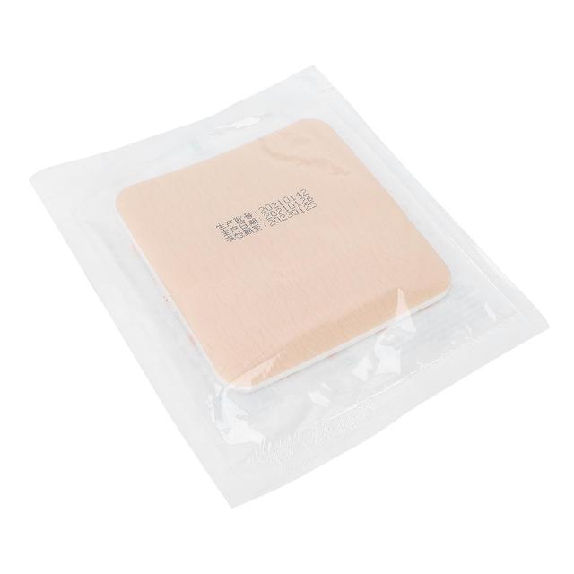 Aespa Silicone Adhesive Dressing Wound Healing Foam Square Absorbent Dressing Foam with No Border on Productcaster.