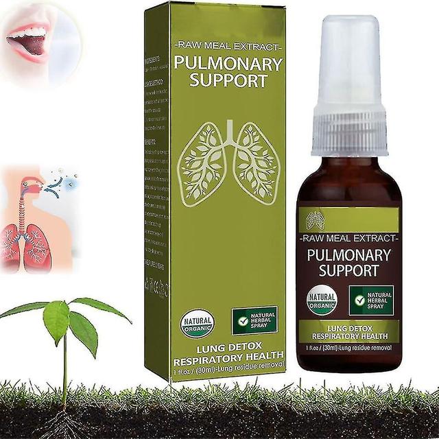 Breath Detox Spray nettoyant pour les poumons à base de plantes, supplément de santé pulmonaire de 30 ml, nettoyage et respiratoire, nettoie les po... on Productcaster.