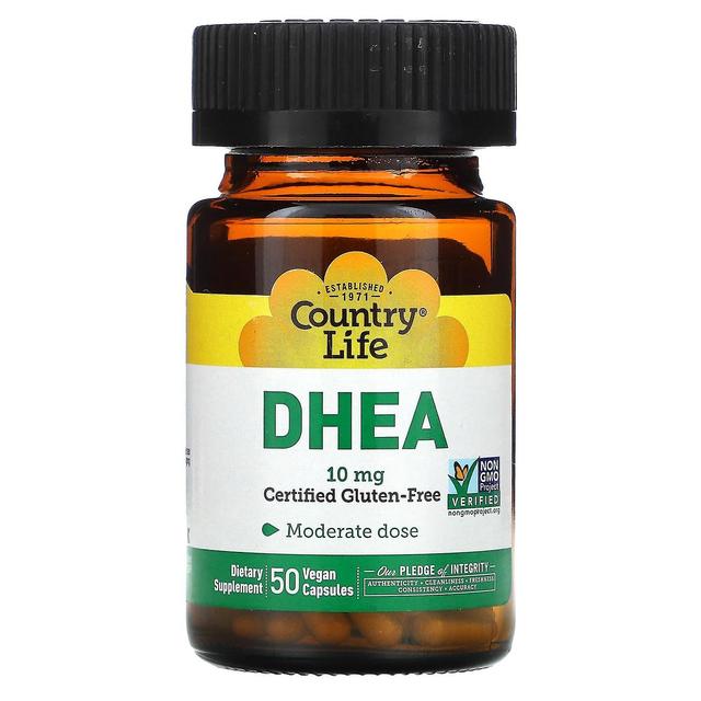 Country Life, DHEA, 10 mg, 50 Vegan Capsules on Productcaster.