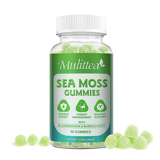 Timktv Organic Sea Moss Gummy Vitamins Superfood For Keto Detox, Immune&thyroid Support 6 pcs Onesize on Productcaster.