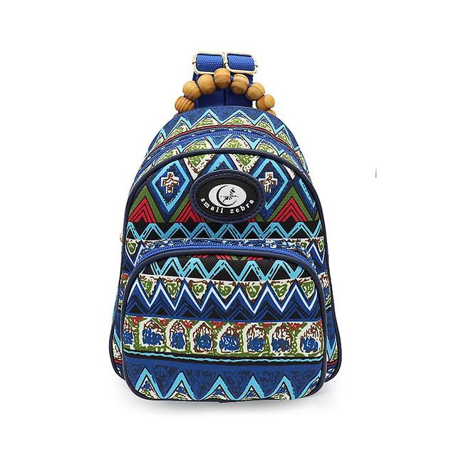 Beculerty Mochila Pequea De Cebra Para Mujer, Bolso De Ocio Para Estudiantes Universitarios, Mochila De Lona, Novedad De Otoo/invierno, 2022 Azul c... on Productcaster.