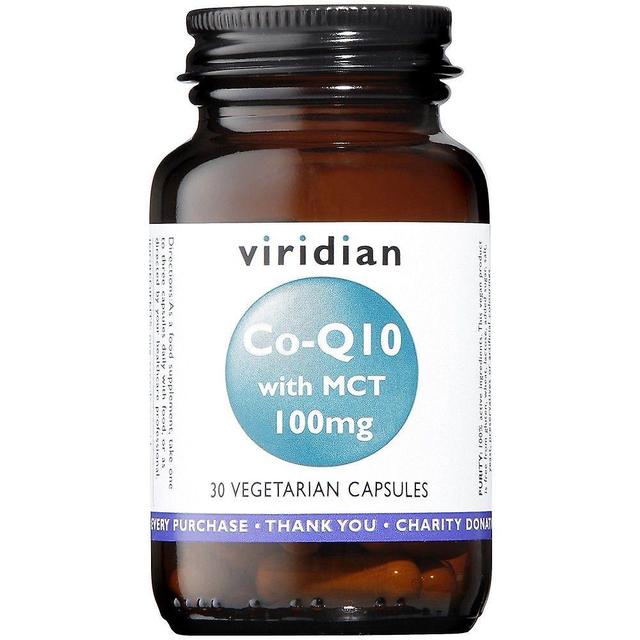 Viridian Co-enzyme Q10 100mg avec MCT Veg Caps 30 (365) on Productcaster.