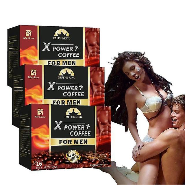 48x Ginseng Coffee Maca Coffee X Power For Men Enhance Libido Sexual Desire on Productcaster.