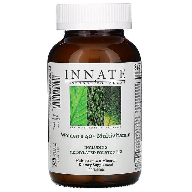 Innate Response Formulas Fórmulas de resposta inata, Multivitamínico 40+ Feminino, 120 Comprimidos on Productcaster.