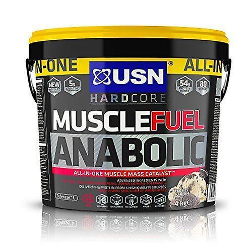 USN Muscle Fuel Anabolic Muscle Mass & Growth Shake Powder - 4kg Cookies & Cream on Productcaster.