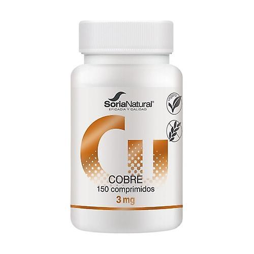 Soria Natural Sustained release copper 150 tablets on Productcaster.