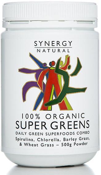 Synergy natural super greens (100% organic) 100g 500g on Productcaster.