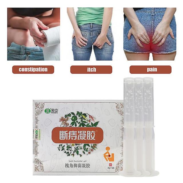 Chinese Herb Hemorrhoids Gel For External Anal Fissure Ache Swelling Ointment Relieve Pain Sterilize Hemorrhoids Suppository 5pcs on Productcaster.