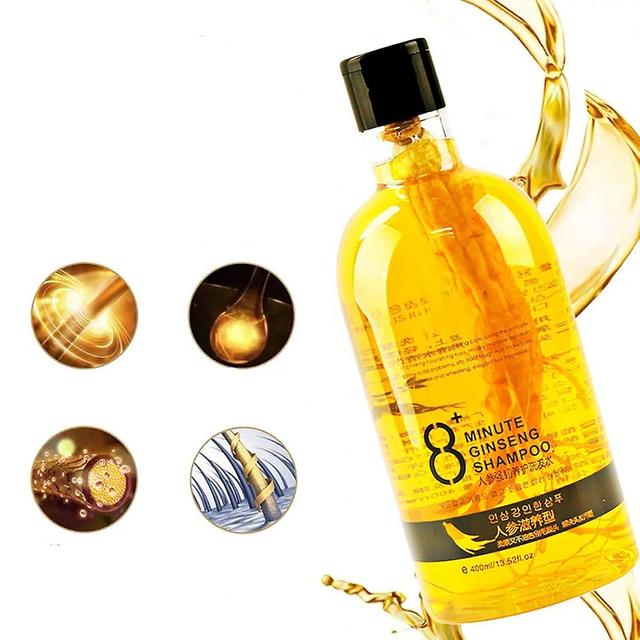 HKXYQ Extrait de Ginseng Shampooing Nourrissant Racine,8 Minute Ginseng Shampooing-Ginseng 400ml on Productcaster.