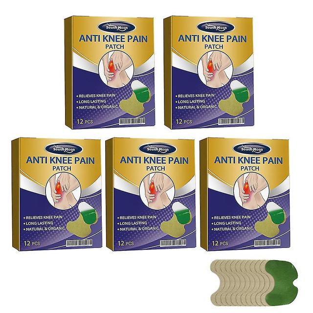 Yalo 1-5packs Knee Plaster Sticker Wormwood Extract Pain Joint Athing Relief Patche 5pack on Productcaster.