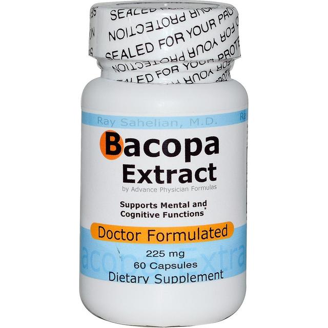 Advance Physician Formulas Advance Läkare Formler, Bacopa extrakt, 225 mg, 60 kapslar on Productcaster.