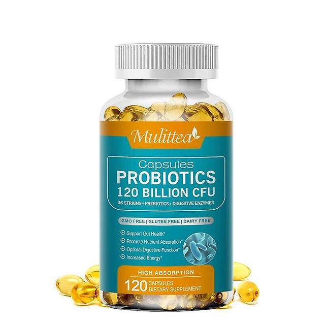 120 Billions CFU Probiotics complex Capsule Daily dietary supplement for Men and Women Non GMO, GluteTIB TIB . 120pcs on Productcaster.