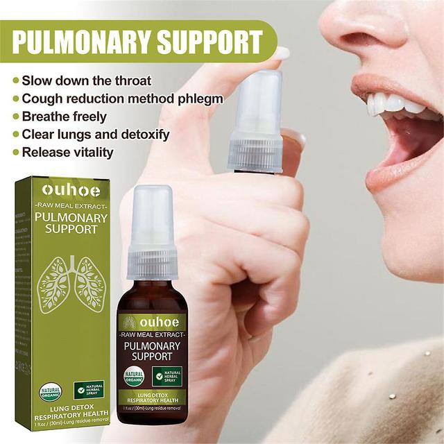 3pcs Herbal Lung Detox Cleanse Mist-Powerful Lung Support, Reinigungsspray on Productcaster.