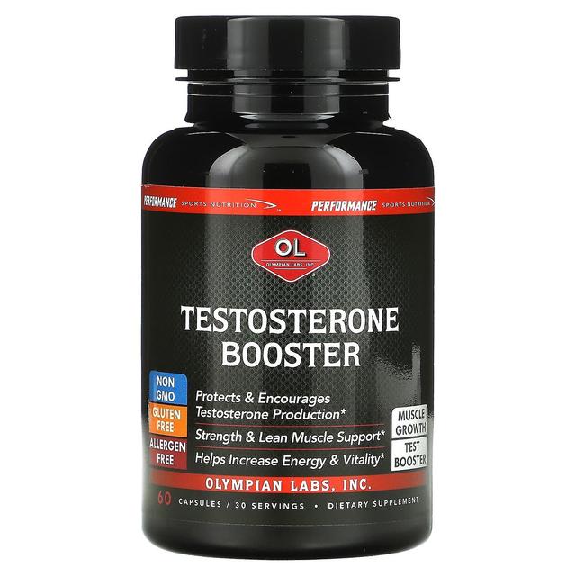 Olympian Labs Inc. Olympian Labs Inc., Performance Sports Nutrition, Testosterone Booster, 60 Capsule on Productcaster.