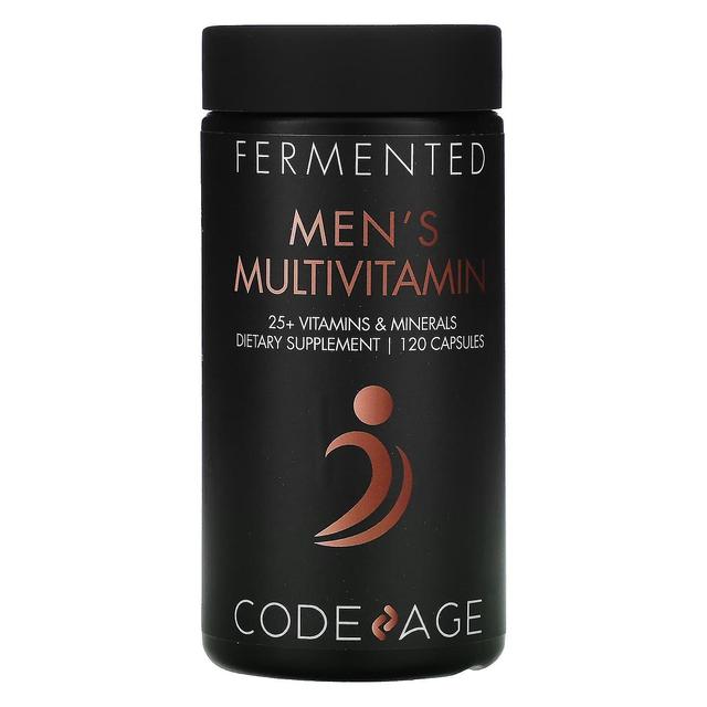 Codeage, Fermented, Men's Multivitamin, 25+ Vitamins, Minerals, 120 Capsules on Productcaster.