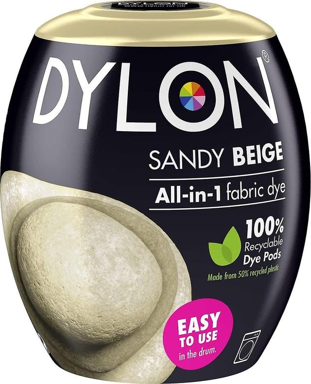 Dylon Washing Machine Dye Pod 10 Sandy Beige on Productcaster.