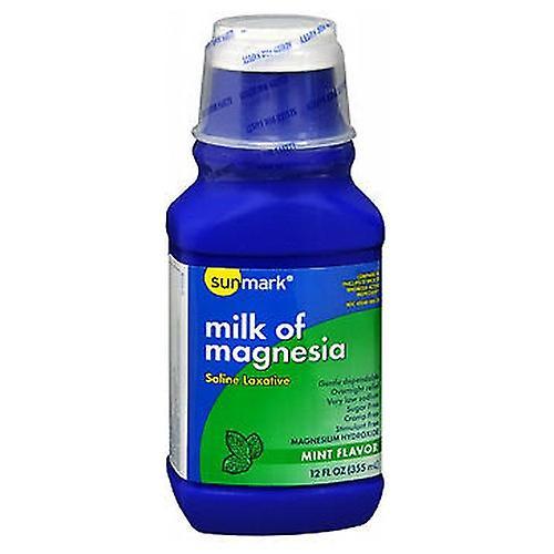 Sunmark Milk of Magnesia, Mint Flavor 12 oz (Pack of 1) on Productcaster.