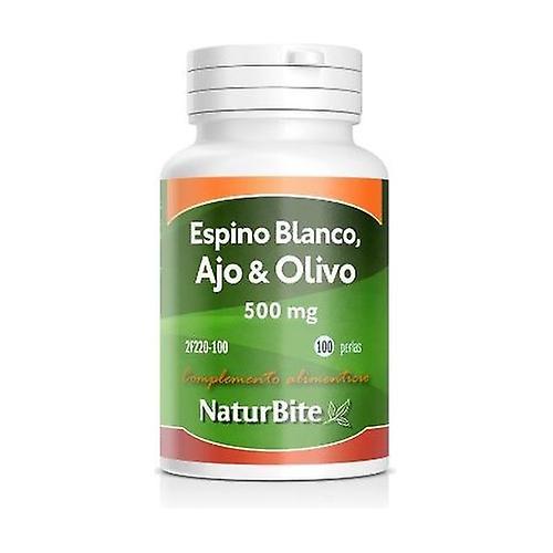 Naturbite Tjørn, hvidløg og oliven 500mg 100 softgels af 500mg on Productcaster.