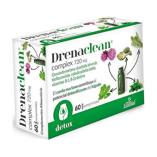 Nature Essential Drenaclean detoxifying complex 60 tablets of 720mg on Productcaster.