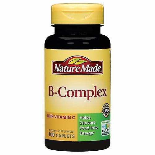 Nature Made B-Complex con vitamina C, 100 cápsulas (Pack de 4) on Productcaster.