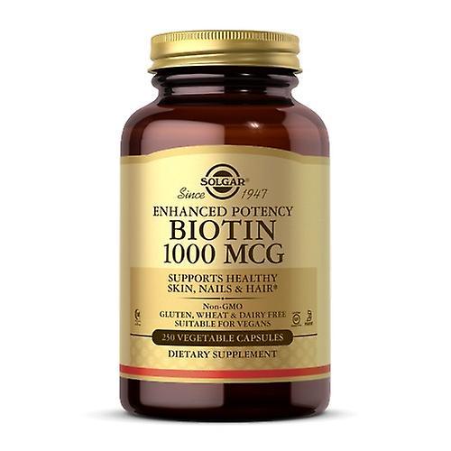 Solgar Biotin,1000 mcg,250 V Caps (Pack de 2) on Productcaster.