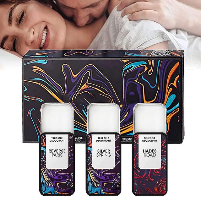 Hommelure Feromone Solid Perfume Set, Fheromotherapy Portable Perfume Long Lasting Pheromone Men Attract Women on Productcaster.