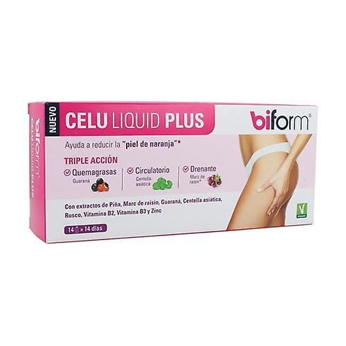 Biform Celu Liquid Plus 14 injektiopulloa, joissa 10 ml on Productcaster.