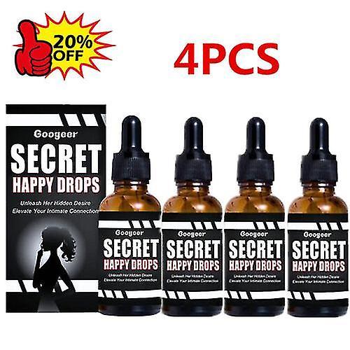 Mike 4pcs Pleasure Peak Oral-drops, Secret Happy Drops, Oral-drops on Productcaster.