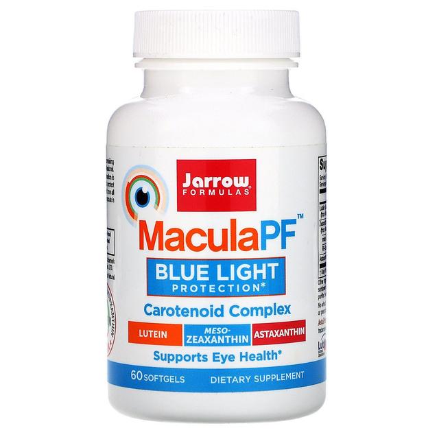 Jarrow Formulas, MaculaPF Blue Light Protection, 60 Softgels on Productcaster.