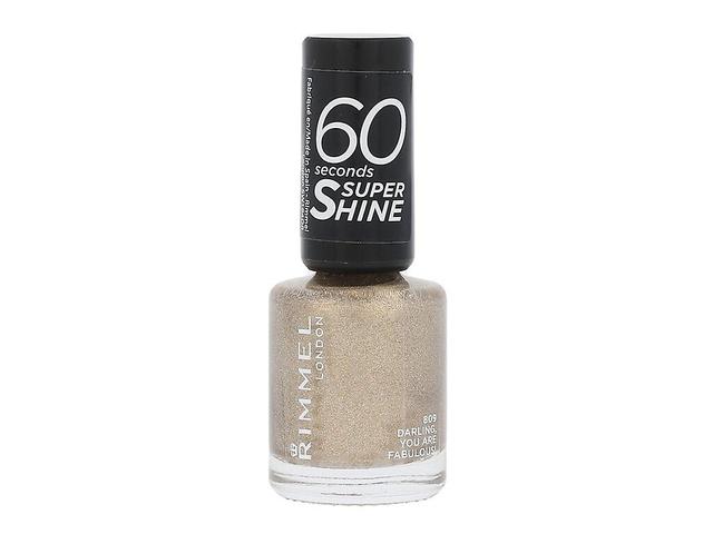 Rimmel London - 60 Seconds Super Shine 809 Darling, You Are Fabulous! - For Women, 8 ml on Productcaster.