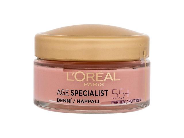 L'Oréal Paris - Age Specialist 55+ Anti-Wrinkle Brightening Care - For Women, 50 ml on Productcaster.