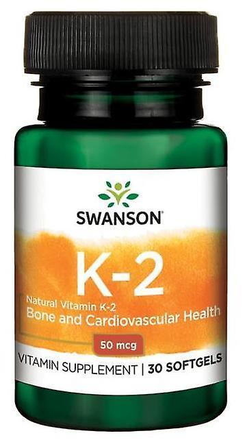 Swanson Vitamin K-2 50 mg 30 Kapslar on Productcaster.