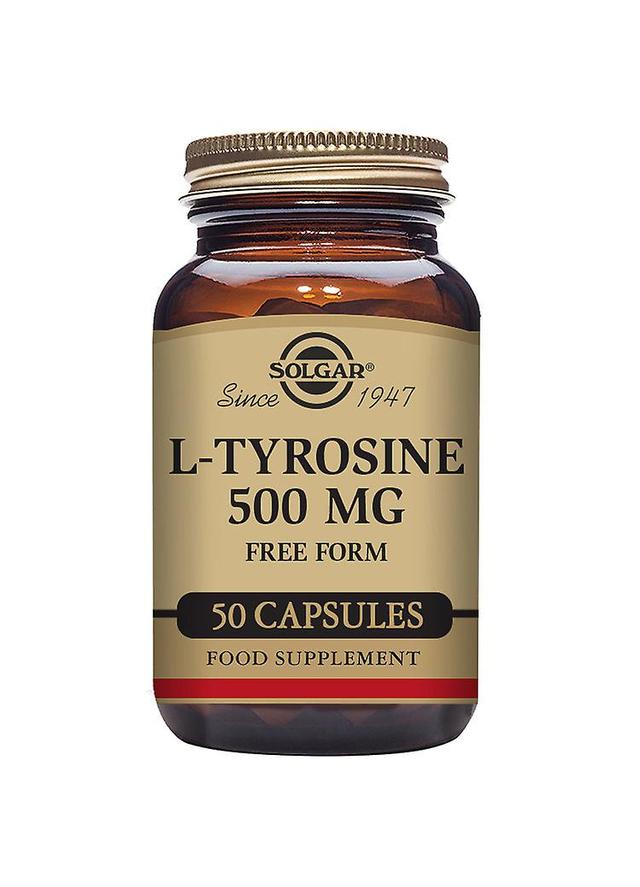 Solgar l-tyrosine 500mg 50's on Productcaster.