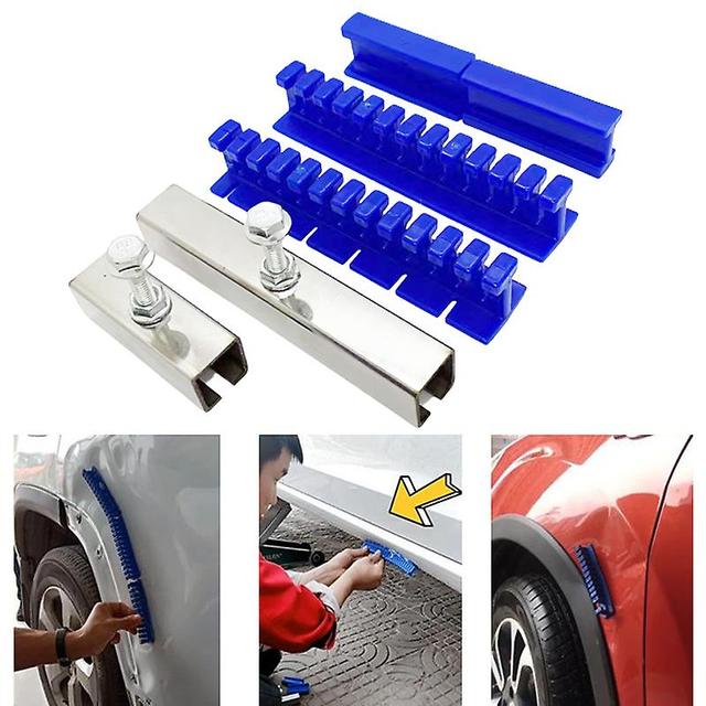 X-Tiger New Adhesive Blue Glue Tabs Car Paintless Dent Repair Removal Tool Kit Auto Body Dents Removal Pulling Tabs Puller Tabs 6pcs 6 Pcs on Productcaster.