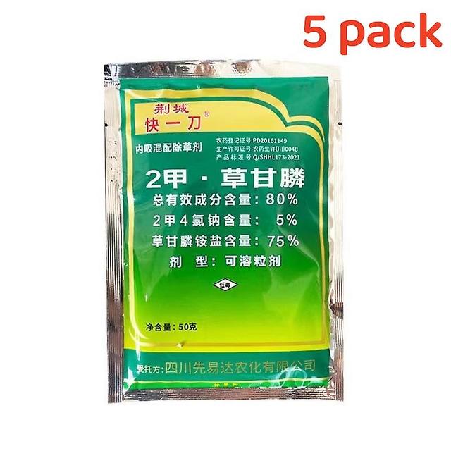 80% 2 Metilglifosato 50g/sacchetto Dimetilglifosato Per controllare le erbe infestanti nei terreni non coltivati 5 pack on Productcaster.