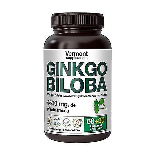 Vermont Supplements Ginkgo biloba 90 rastlinných kapsúl on Productcaster.