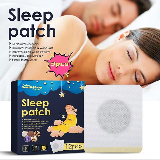 South Moon Sleep Patch Repair Dreams Care Sleep Navel Patch Poor Sleep Quality Plaster Acupoint Patch Vitamins & Supplementss1PCS) 3PCS on Productcaster.